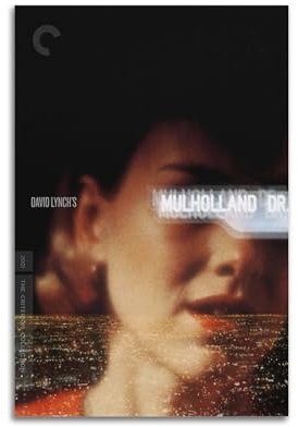 Mulholland Drive Film-Leinwand-Poster, Raumdekor-Poster für Schlafzimmer, Wohnzimmer, Wände, 30 x 45 cm, ungerahmt