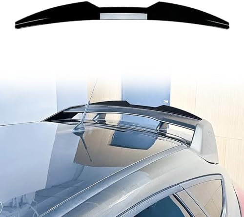 FEEGAR Auto Heckspoiler für Ford Focus MK3 RS 2011-2018, ABS Kofferraumspoiler Spoiler Heckflügel Dekoration Zubehör,Gloss Black