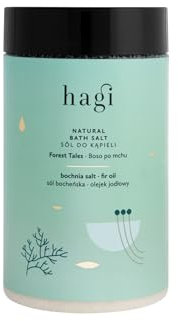 Hagi Natural Forest Tales Sali da Bagno, Relax Terapeutico con Aroma di Frutti di Bosco per Cura della Pelle e Respiratoria, 460g