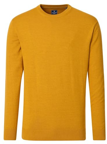 Redmond Pullover Uni Gelb M