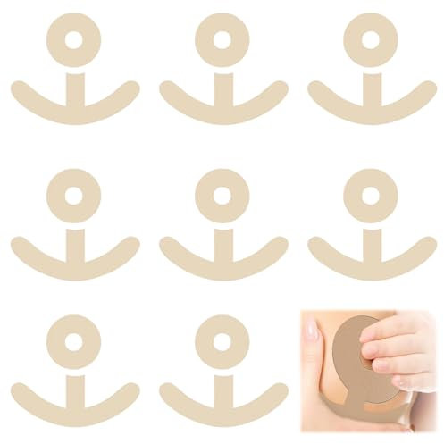 16 pcs Silikonpflaster FüR Narben Silikon Narbenpflaster Silikon Silicone Scar Tape Silicone Scar Sheets Silikon Pflaster Narbe Silikon Narben Tape Rund Silikonpflaster Narben Und Gebogene Scar Sheets
