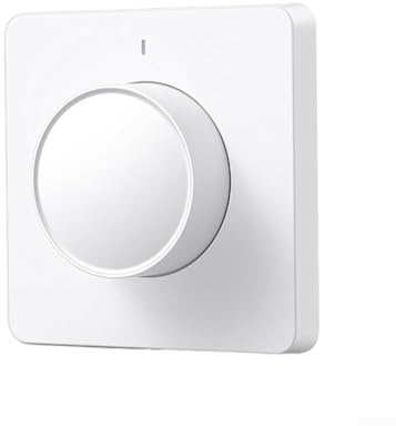 NMJHEVX WiFi/-Zigbee Smart Rotary Dimmer Switch，APP Remote Control, Works with for TUYA for Dimmable LED/Incandescent/Halogen Bulbs(for TUYA WiFi Version)