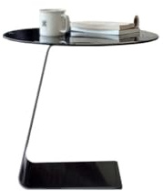 LINKIO Wohnzimmertisch Edelstahl-Beistelltisch Sofa Wohnzimmer Glas-Ecktisch Moderner Ecktisch Kleiner Runder Couchtisch