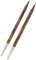 KnitPro KP20409 Austauschbare normale Rundstricknadeln, Holz, mehrfarbig, 5,5 mm