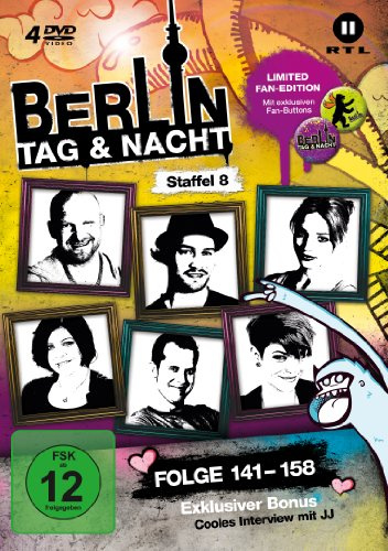 Berlin - Tag & Nacht - Staffel 8/Folge 141-158 - Fan Edition [4 DVDs] (Limited Edition)