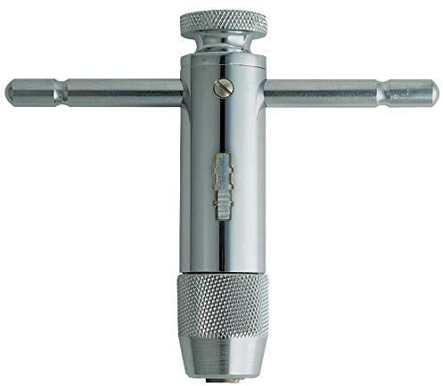 Timoly 11100310002 Drehspieß für Linkshänder, wendbar, mit Ratsche, Ø 4,5 – 6,5 mm