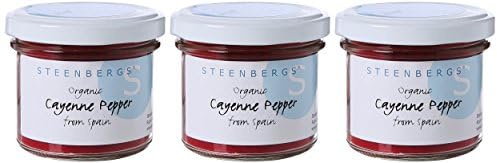 Steenbergs Organic Cayenne Pepper 55 g (Pack of 3)