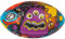 OPTIMUM Unisex-Adult Space Monster Rugbyball, SpaceMonster, Größe 5, Mehrfarbig-Mehrfarbig, 5