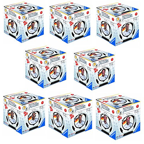 DFB Puzzleball Sammeledition Müller, Schweinsteiger, Lahm, Gomez, Özil, Khedira, Klose, Podolski 54 Teile Ravensburger