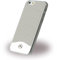 Mercedes MEHCP6CUSGR Echtleder und gebürstetes Aluminium Schutzhülle für Apple iPhone 6/6S kristall grau
