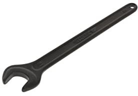GEDORE Einmaulschlüssel, 16 mm, Mit Aufhängeloch, Hochwertiger Vanadium-Stahl, Blendfreie Optik, Manganphosphatiert, Nach DIN 894