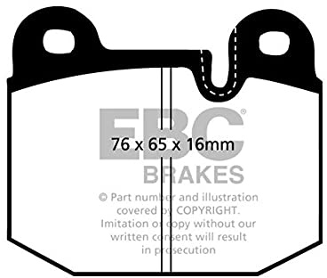 Satz EBC Yellowstuff Bremsklötze DP4841