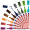 edding 3000 Permanentmarker - 10 bunte Farben - Rund-Spitze 1,5-3 mm - schnell trocknender Permanent Marker - wasserfest, wischfest - für Karton, Kunststoff, Holz, Metall - Universalmarker