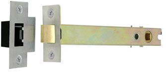 Architectural Double Sprung Tubular Latch 150mm Satin Stainless Steel