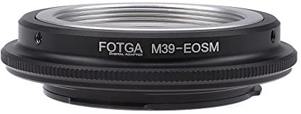 Fotga Adapter-Ring für Leica L39 M39 Objektiv auf Canon EOS M EF-M Mirrorless Kamera