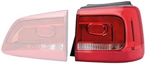 HELLA 2SD 010 468-091 Heckleuchte - Glühlampe - weiß/rot - äusserer Teil- ECE - für Linksverkehr/für Rechtsverkehr - links