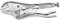 Irwin Vise Grip 0302L3 Straight Jaw Locking Pliers