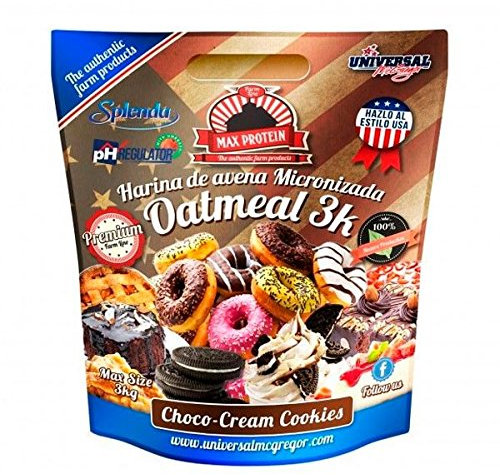 Max Protein Harina de Avena sabor Choco-Cream Cookies - 3 kg