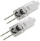 SPARES2GO Universal Cooker Hood Halogen Light Bulb (20w, G4 / 2 Pin, Pack of 2)