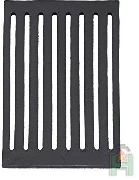 Sellon24® Gussrost 380x250x25mm Gusseisen Grill Rost Ofenrost Kaminrost Ascherost H0420