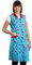 Women's Coat Apron House Dress Sleeveless Cotton Multi-Coloured, Design 3, XS/S