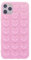 DMaos für iPhone 11 Pro Max Hülle für Frauen, 3D Pop Blase Herz Niedlich Gel Cover, Nette Girly für iPhone11 Pro Max 6,7 Zoll - Pink