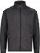CMP Giacca In Pile Knit-Tech da Uomo, Nero-Glacier, 56