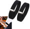 CHENGZI 1 Pair Men's Elastic Adjustable Armbands Arm Sleeve Shirt Garter Sleeve Holders Width 0.98 Inch (BLACK)