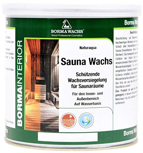 BORMA Sauna Wachs 750ml (750ml, Weiss - 50)