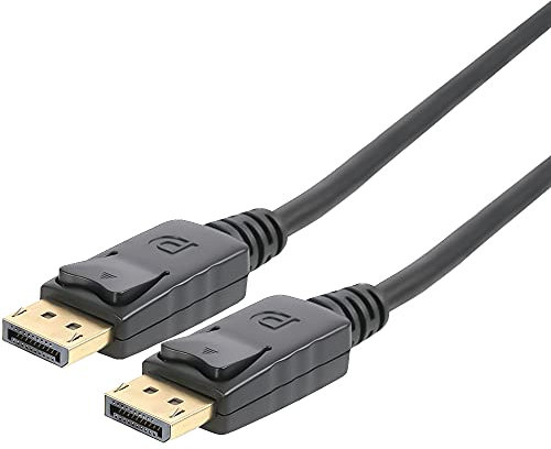 PremiumCord Cavo 16K DisplayPort 2.0 M/M 1,5 m, Spina a Spina, 80 Gbps, Video 16K@60Hz, 8K@120Hz, 4K@144Hz 2160p, HDCP 2.2, Connettori Placcati Oro, Nero