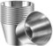 RUANI Pack of 12 - Premium Brushed Stainless Steel Condiment Sauce Cups Spices Pots Dips Bowls - 2.5Oz 70Ml (12)