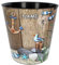 Papierkorb/Mülleimer Modell wählbar 10 Liter - wasserdicht - 28 cm - aus Kunststoff Maritim & Strand inkl. Name - Eimer - Spielzeugkorb/Popcornsch..