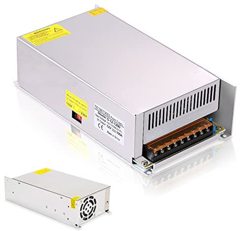 DC 48V 25A 1200W Alimentatore Trasformatore 230V/110 AC to DC 48V Interruttore Alimentatore 48V 25A 1200W Per Drive Sensor System Lamp Meter Controller Servos Motore Elettrico e Più 48V Dispositivo