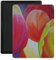 Lunso - Compatible avec Kobo Aura Edition 1 coque (6) - Housse de couchage en cuir Saffiano Vegan - Tulipes