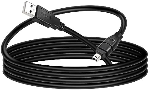 MEIRIYFA Câbles USB FireWire, USB mâle vers Firewire IEEE 1394 câble mâle 4 broches Câble adaptateur pour DCR-TRV75E DV - 1,8 m