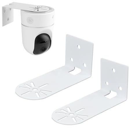 Wandhalterung Kompatibel mit Eufy Security Indoor Cam E220/ Blink Mini Pan Tilt Camera, Wandhalterungen Deckenhalterung Halterung Ständer Halter Zubehör, Super Hartes Metall, 2 Pack (Ohne Kameras)