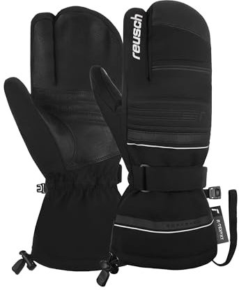 Reusch Conan R-TEX XT Lobster warme, wasserdichte, Winddichte und atmungsaktive Unisex 3-Fingerhandschuhe Winterhandschuhe Skihandschuhe Herren und Damen