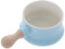 BESTOYARD Scodella Porcellana Con Manico Legno Per Zuppe Latte e Dessert Capacità Di Colore Blu Perfetta Per La Colazione e La Tavola Di Casa