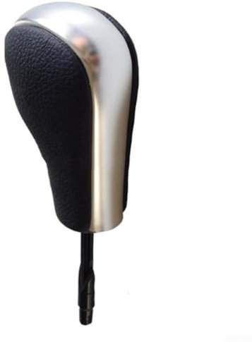 HpLive Automatik Schaltknauf für BMW E39 E46 E53 E60 E61 E63 E64 E81 E82 E87 E90 E91 E92 2005-2013(58mm Silber)