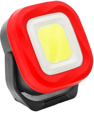 Projecteur LED 1000 lumens, lampe de travail LED avec 4 modes d'éclairage et rotation à 180°, projecteur de chantier LED polyvalent et portable pour une utilisation intérieure et extérieure