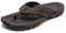 HOBIBEAR Herren Flip Flops Zehentrenner Arch Support Outdoor Sandalen Sommer Beach Surfen Sommerschuhe Rutschfest Hausschuhe Pantoletten Dunkelbraun,42 EU