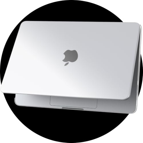 eleger Ultra Thin Case Compatible with MacBook Neo 13 inch A18 Pro A3404 [Matching Mac's color], 2026 Release, Matte Crystal Hard Cover for Mac Book Neo 13, Silver Transparent