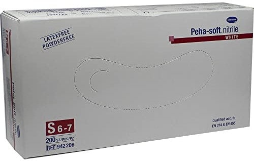 Peha Soft nitrile Handschuhe Größe S unsteril, 200 St