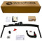 Westfalia abnehmbare Anhängerkupplung für VW Polo Steilheck/Cross/Fun (BJ 05/2005-06/2009) - im Set mit 13-pol. fzg.-spez. Westfalia Elektrosatz