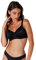 Lovable Reggiseno con Ferretto in Micro con Sottocoppa in Cotone, non Imbottito, Sostegno e Comfort, Taglie Forti, Art. 4120, Shaping Donna, Nero, 34 / 3D