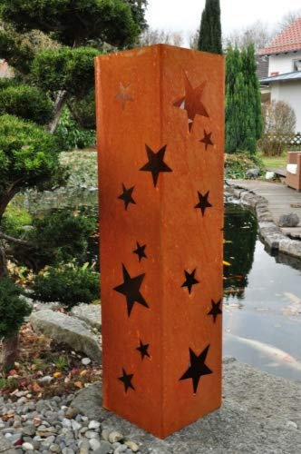 Japan Koi Edelrost Säule Sternenregen