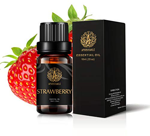 Aphorsmile Ätherisches Erdbeeröl, 10 ml – 100% ätherisches Öl, natürliche Extraktion