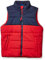 Amazon Essentials Jungen Daunenweste Als Schwere Oberbekleidung, Marineblau Rot Farbblock, 9 Jahre