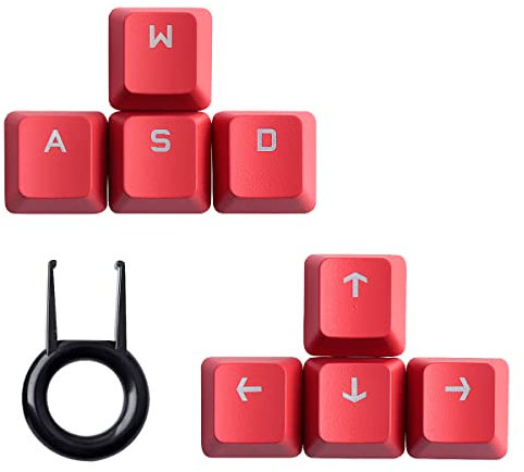 Pfeiltasten (rot) / -Tastenkappen für Logitech G810 G413 G310 G910 G613 Tastatur Romer G (oben unten links rechts Tasten)