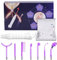 High Frequency Face Wand, Yofuly Portable frequency Facial Machine with 7 Purple Electrodes, Skin Tightening Machine for Facial Beauty, Face Device for Wrinkle Removal, Anti-Acne